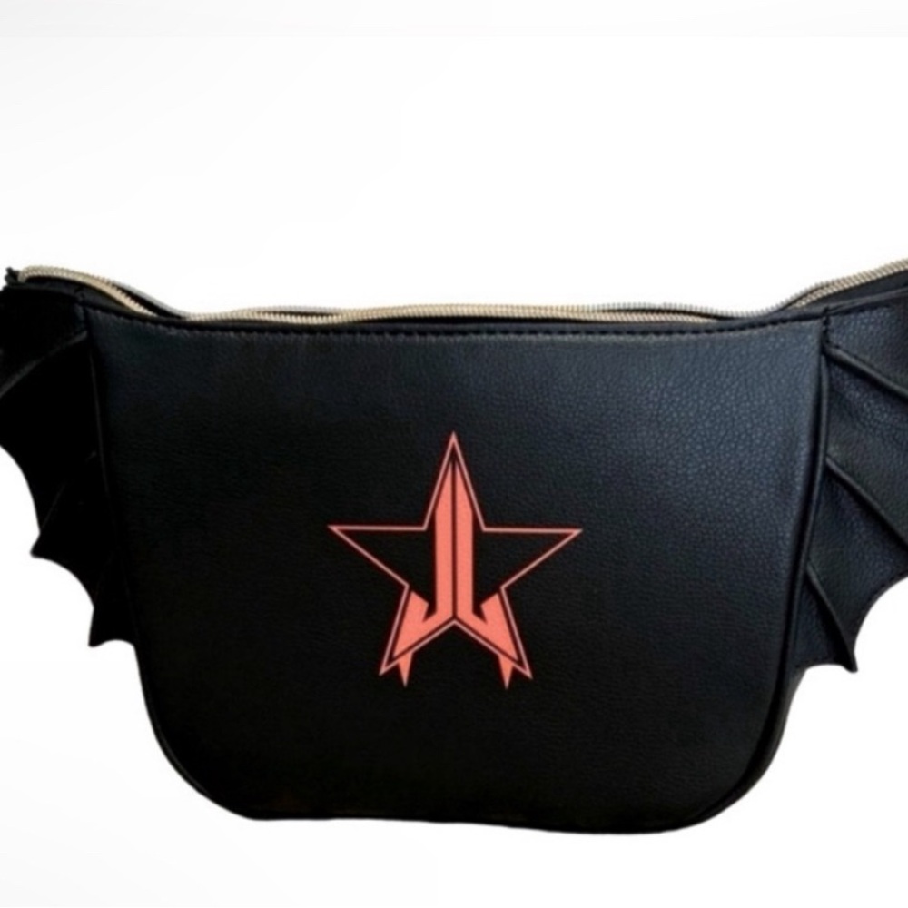 Jeffree Star BatWing Cosmetic Bag NWOT measurements in pics NO LONGER MADE!